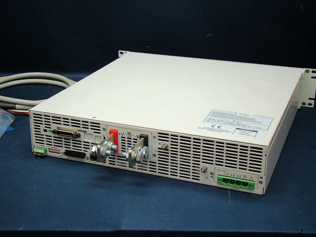 KIKUSUI PAG8-600 Thin Variable Switching Power Supply 0-8V 600A 4800W DC/DC Stabilized [o1186916637]