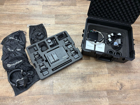 HOLLYLAND MARS T1000 + 2/4 WIRE CONVERTER + Tally Cable for Roland V-60HD + Handheld Lamp + Tube Earphones [q1187205797]