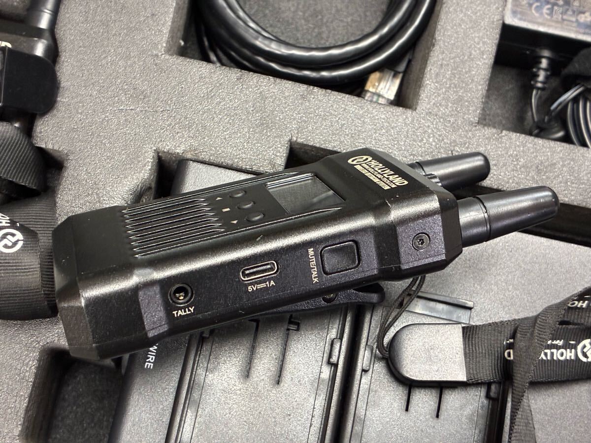 HOLLYLAND MARS T1000 + 2/4 WIRE CONVERTER + Tally Cable for Roland V-60HD + Handheld Lamp + Tube Earphones [q1187205797]