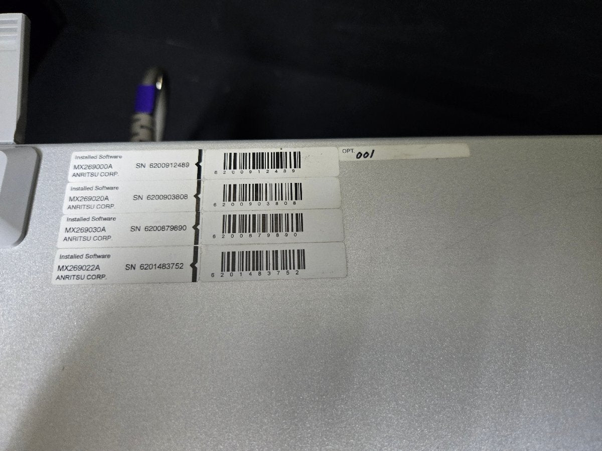 Anritsu MS2691A Signal Analyzer 50Hz-13.5GHz Opt. 001 003 008 [1187561404]