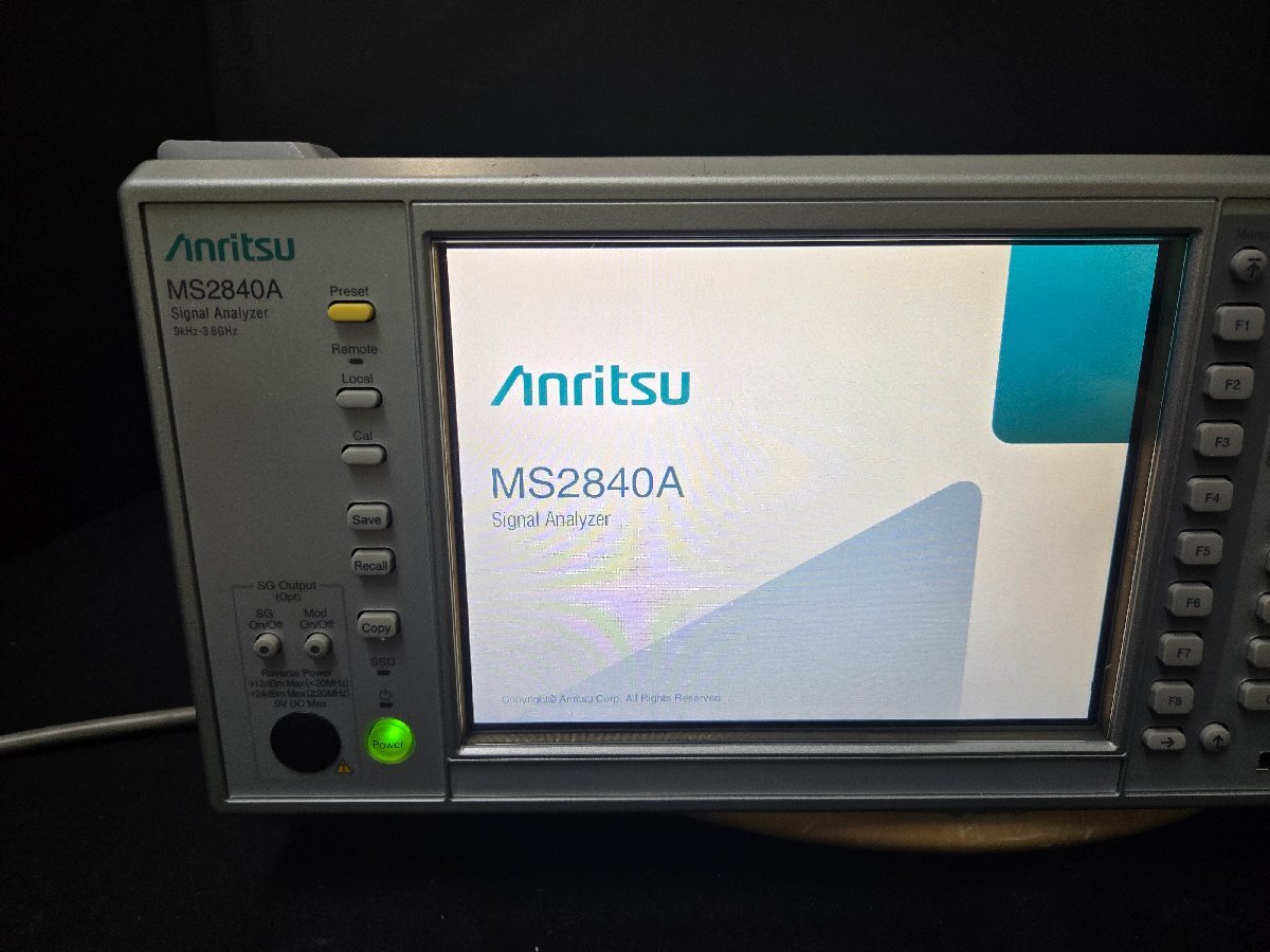 Anritsu MS2840A Signal Analyzer 9kHz to 3.6GHz [q1187587906]
