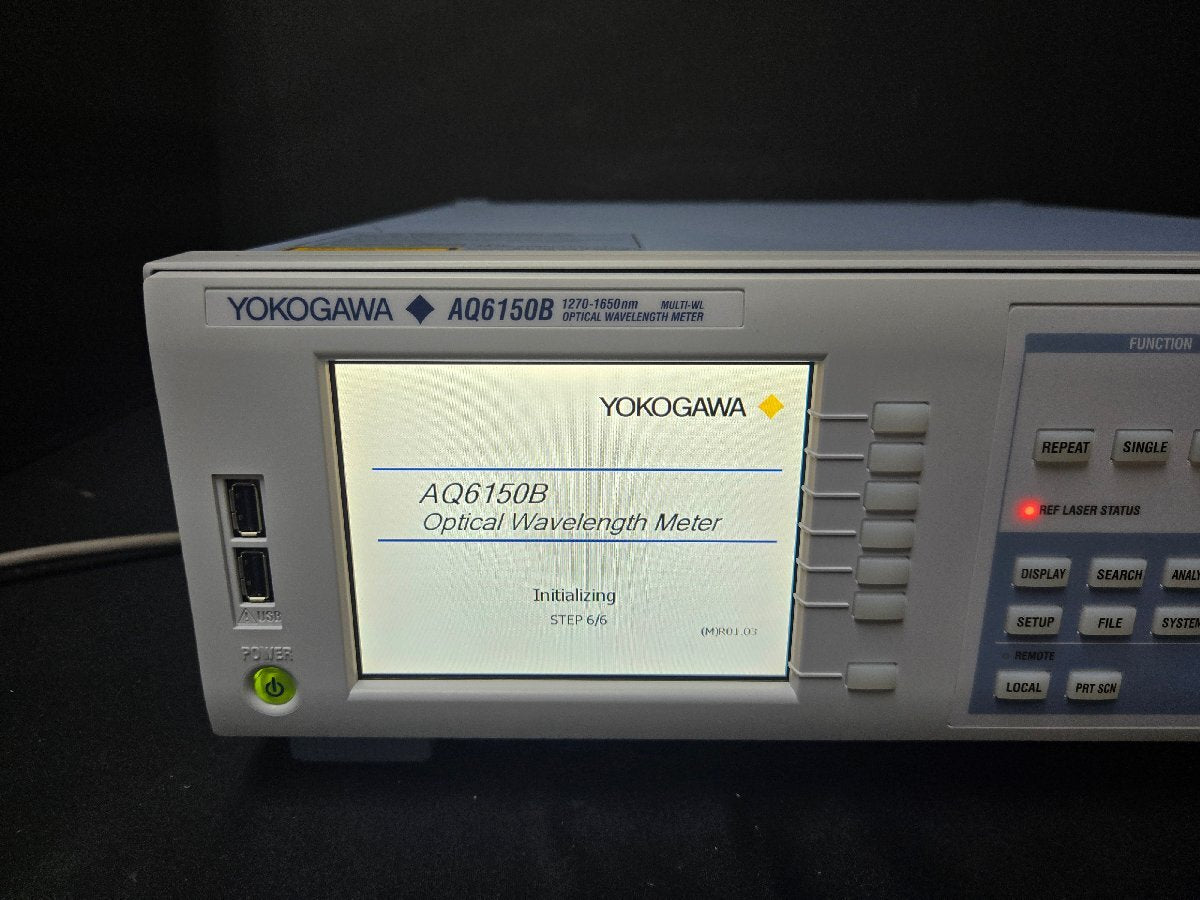 Yokogawa AQ6150B-10-MW-FCC-D Optical Wavelength Meter 1270-1650nm [k1187606675]