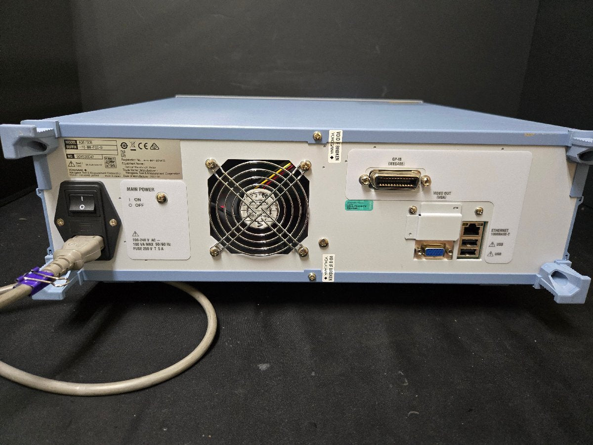 Yokogawa AQ6150B-10-MW-FCC-D Optical Wavelength Meter 1270-1650nm [k1187606675]