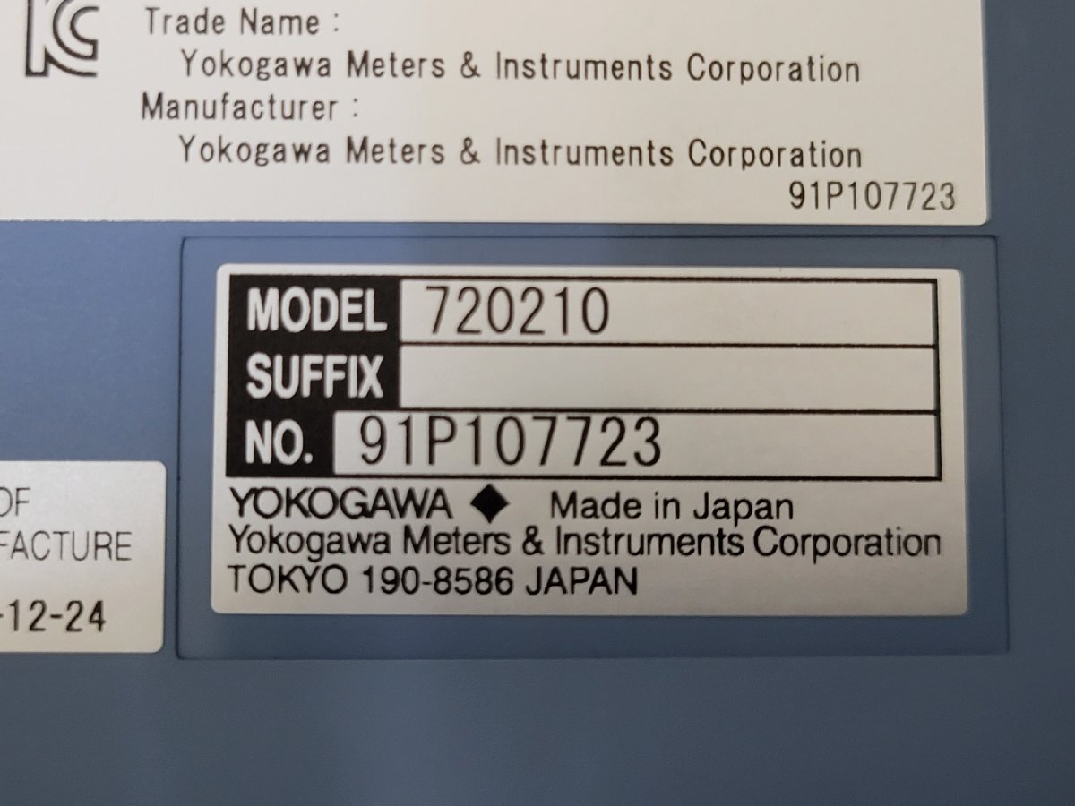Yokogawa 720210 Isolation Module 100MS/s 12bit [h1187641219]