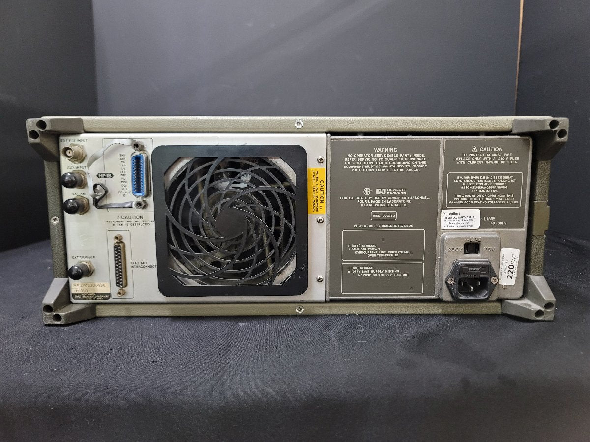 HP 8753B Network Analyzer 300kHz-3GHz Opt.010 (as-is) [t1188384189]