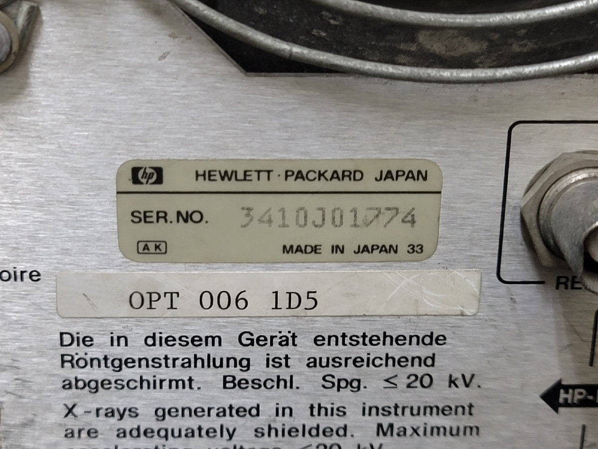 HP 8753D Network Analyzer 30kHz-6GHz [h1188411140]
