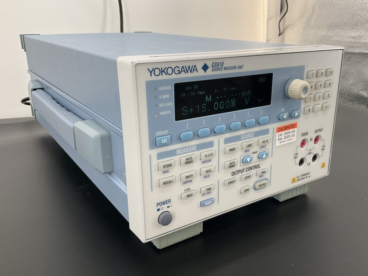 Yokogawa Electric GS610 7655-01 Source Measure Unit [p1188974228]