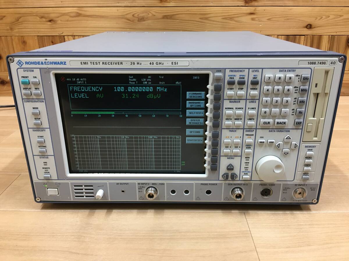 Rohde & Schwarz ESI EMI Test Receiver 20Hz-40GHz 1088.7490.40 (as-is) [e1189323471]