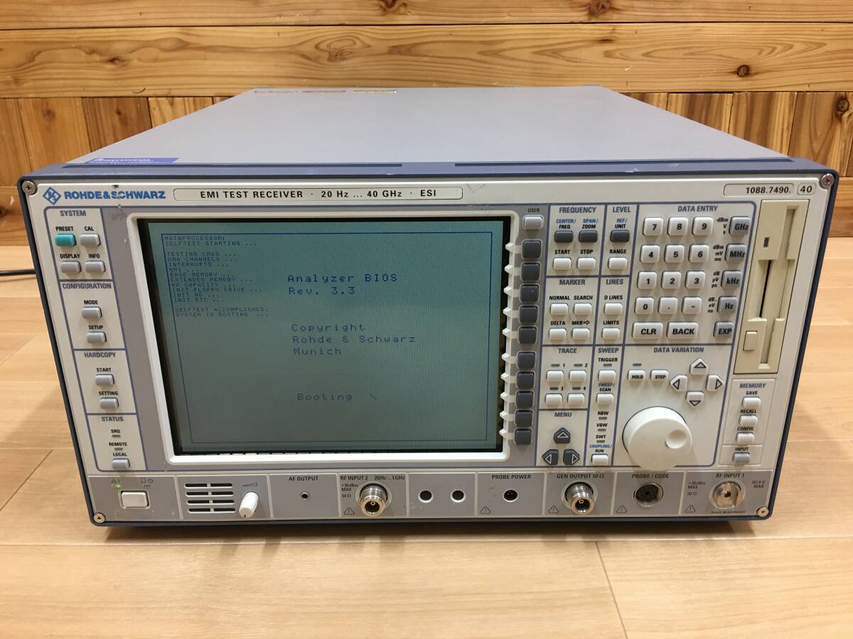 Rohde & Schwarz ESI EMI Test Receiver 20Hz-40GHz 1088.7490.40 (as-is) [e1189323471]