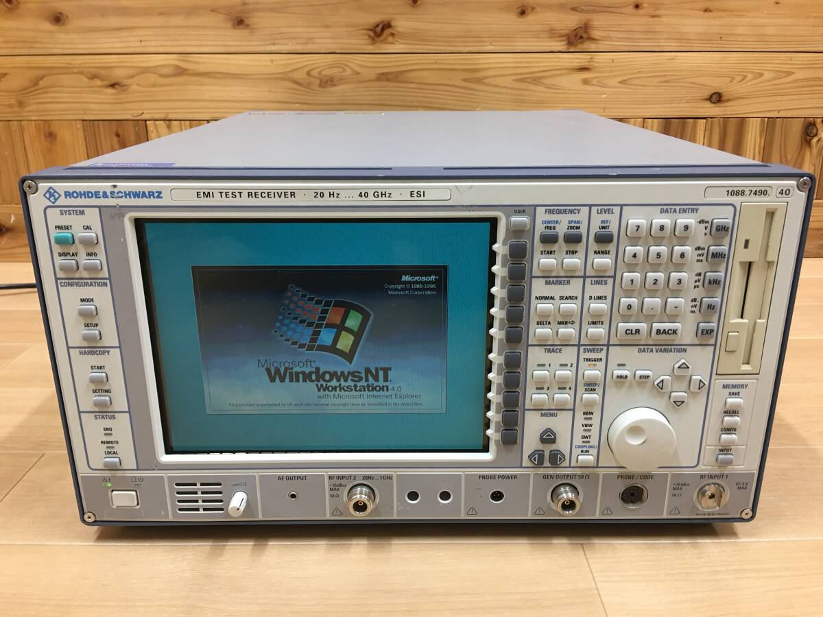 Rohde & Schwarz ESI EMI Test Receiver 20Hz-40GHz 1088.7490.40 (as-is) [e1189323471]