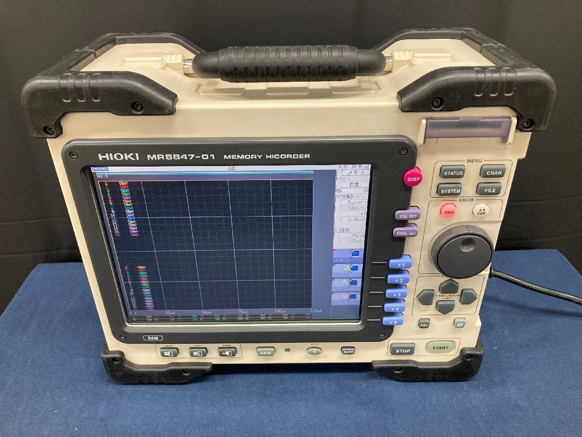 Hioki MR8847-01 Memory HiCorder (for parts or not working) [h1189378836]