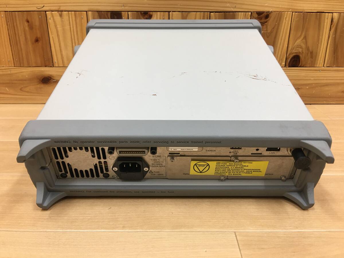 Agilent E4980A Precision LCR Meter 20Hz-2MHz (as-is) [c1189793325]