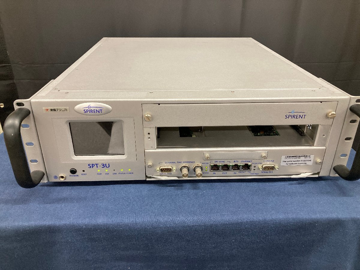 Spirent SPT-3U Test Center 3U Portable Chassis (for parts or not working) [c1190311677]