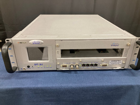 Spirent SPT-3U Test Center 3U Portable Chassis (for parts or not working) [c1190311677]