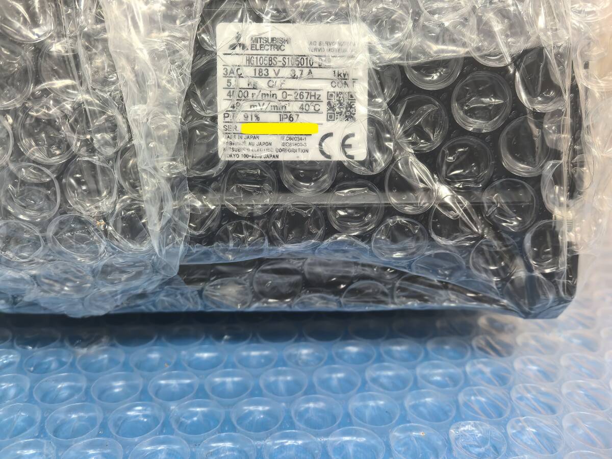 Mitsubishi Electric HG105BS-S105010-D48 Servo Motor Unused [d1190393994]