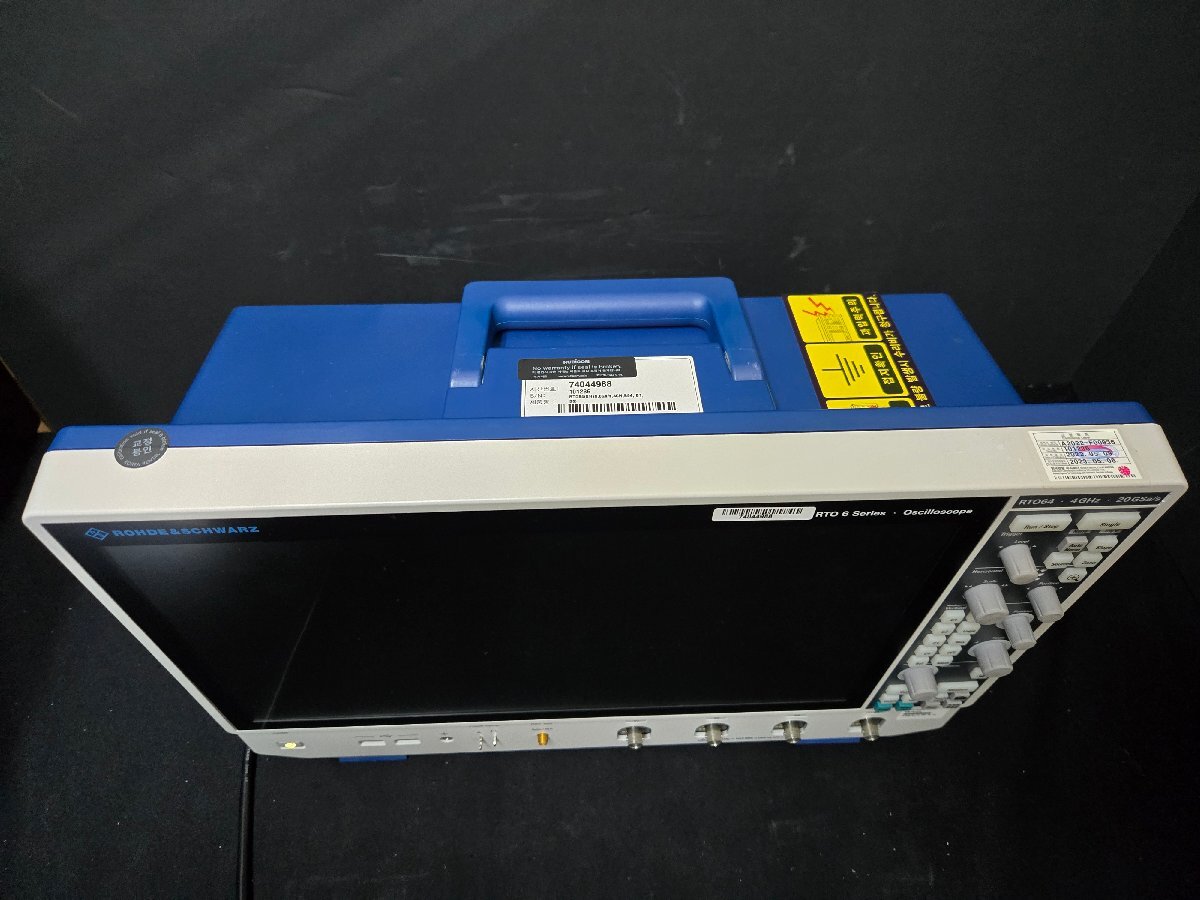 R&S RTO64 Digital Oscilloscope 4ch 4GHz 20GSa/s Opt B94 B1E B6 [e1190429573]
