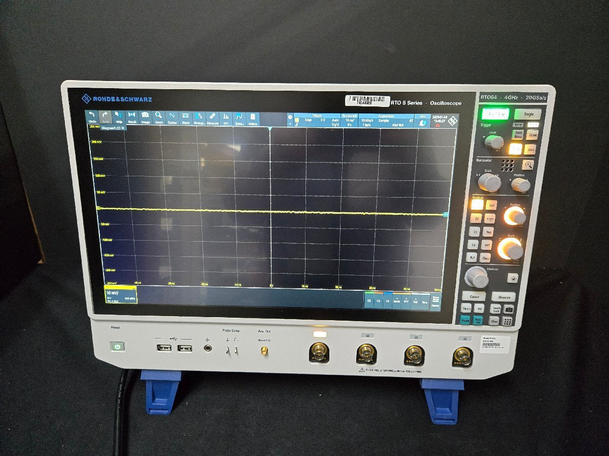 R&S RTO64 Digital Oscilloscope 4ch 4GHz 20GSa/s Opt B94 B1E B6 [e1190429573]