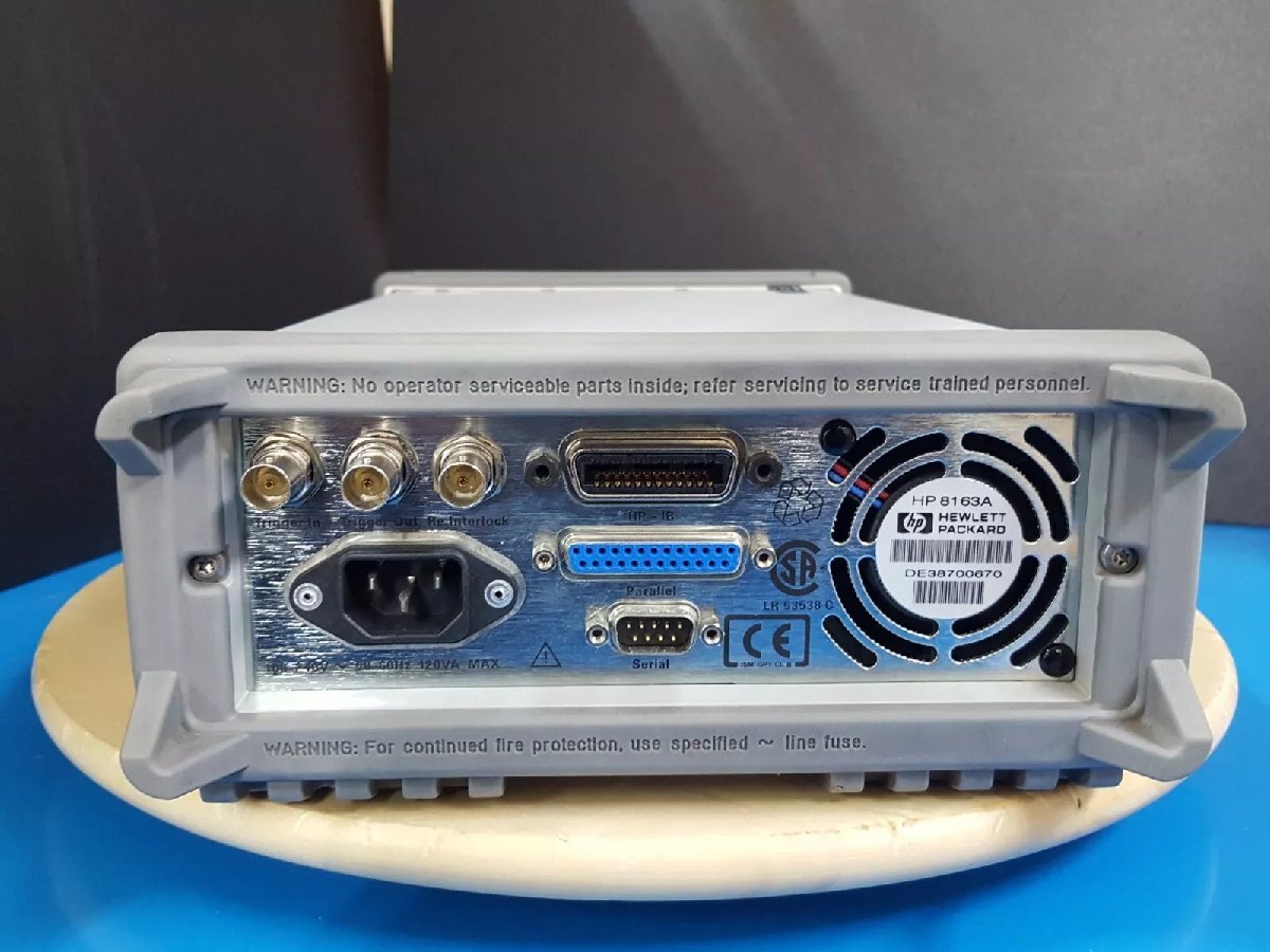 HP 8163A Lightwave Multimeter Mainframe [u1190449375]