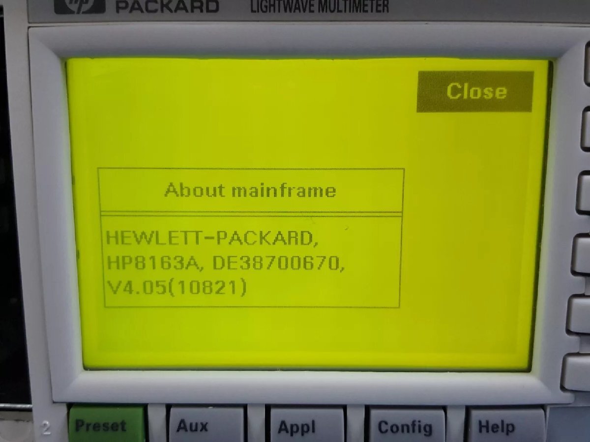 HP 8163A Lightwave Multimeter Mainframe [u1190449375]