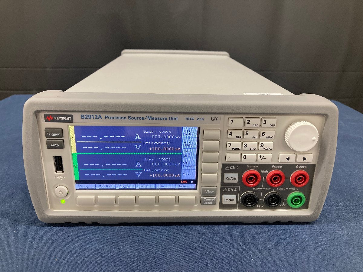 Keysight B2912A Precision Source/Measure Unit 10fA 2ch [j1190455085]