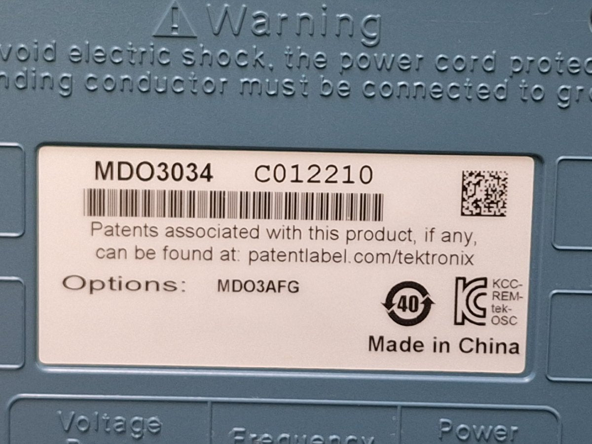 Tektronix MDO3034 Mixed Domain Oscilloscope 350MHz 4ch 2.5GS/s [1191338305]