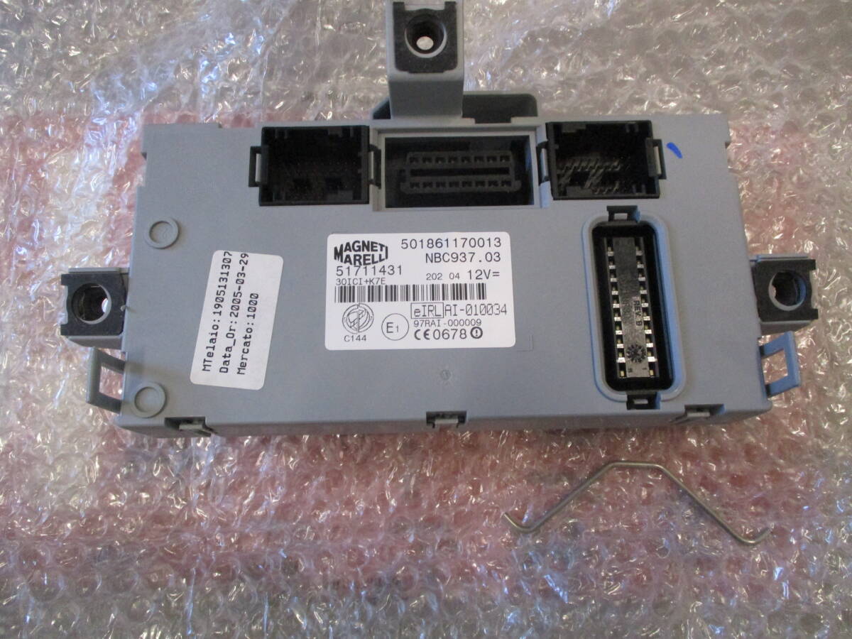 ALFA ROMEO 147 51711431 BODY COMPUTER [w1191679360]