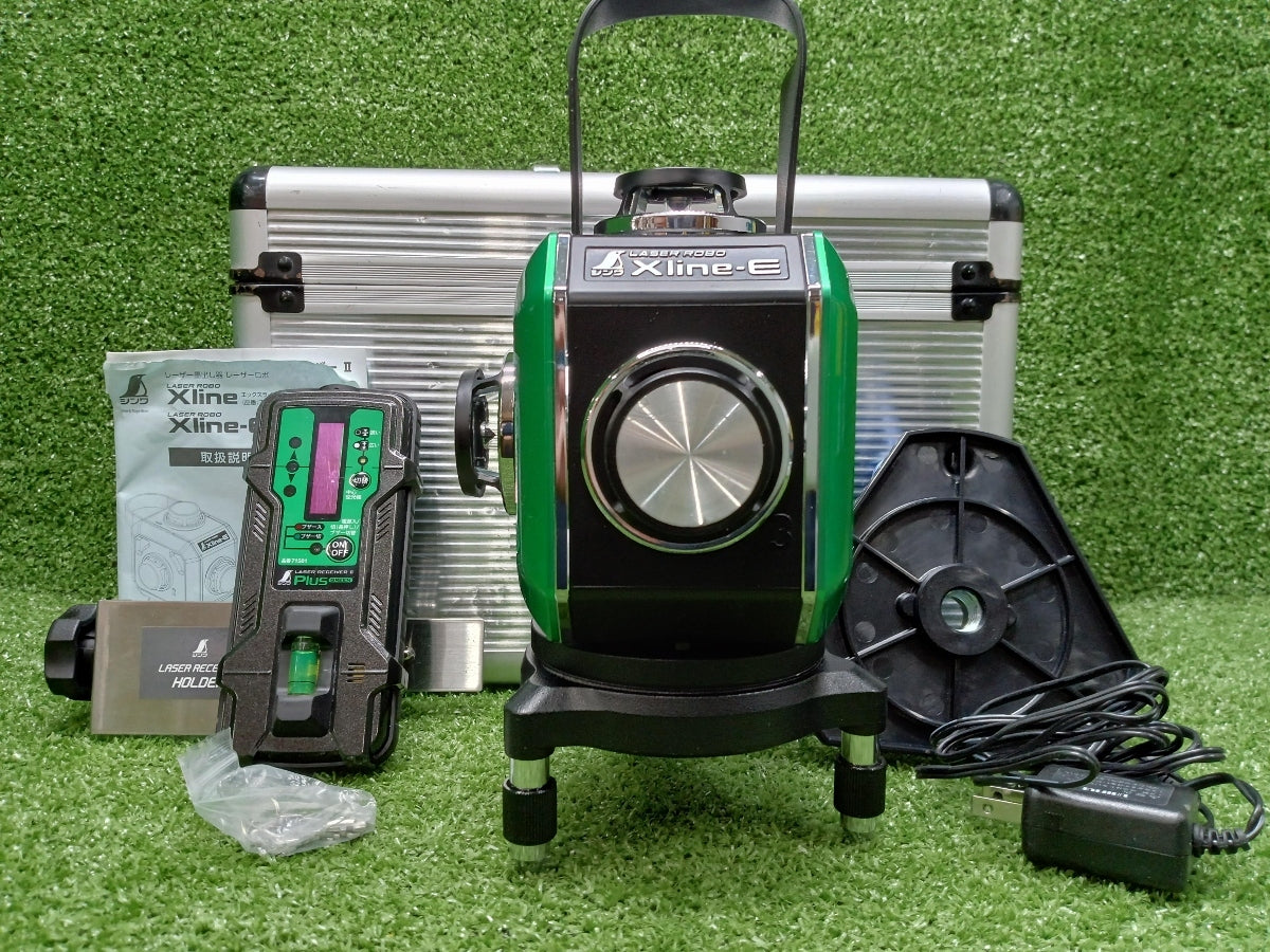 Shinwa Measurement Laser Robo X Line-E Green Full Line Leveler [d1191810435]