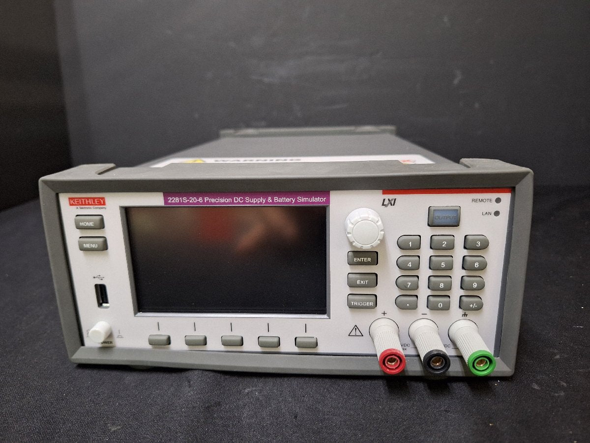 Keithley 2281S-20-6 Bench Power Supply Battery Simulator Precision DC Supply 20V 6A [s1191844704]