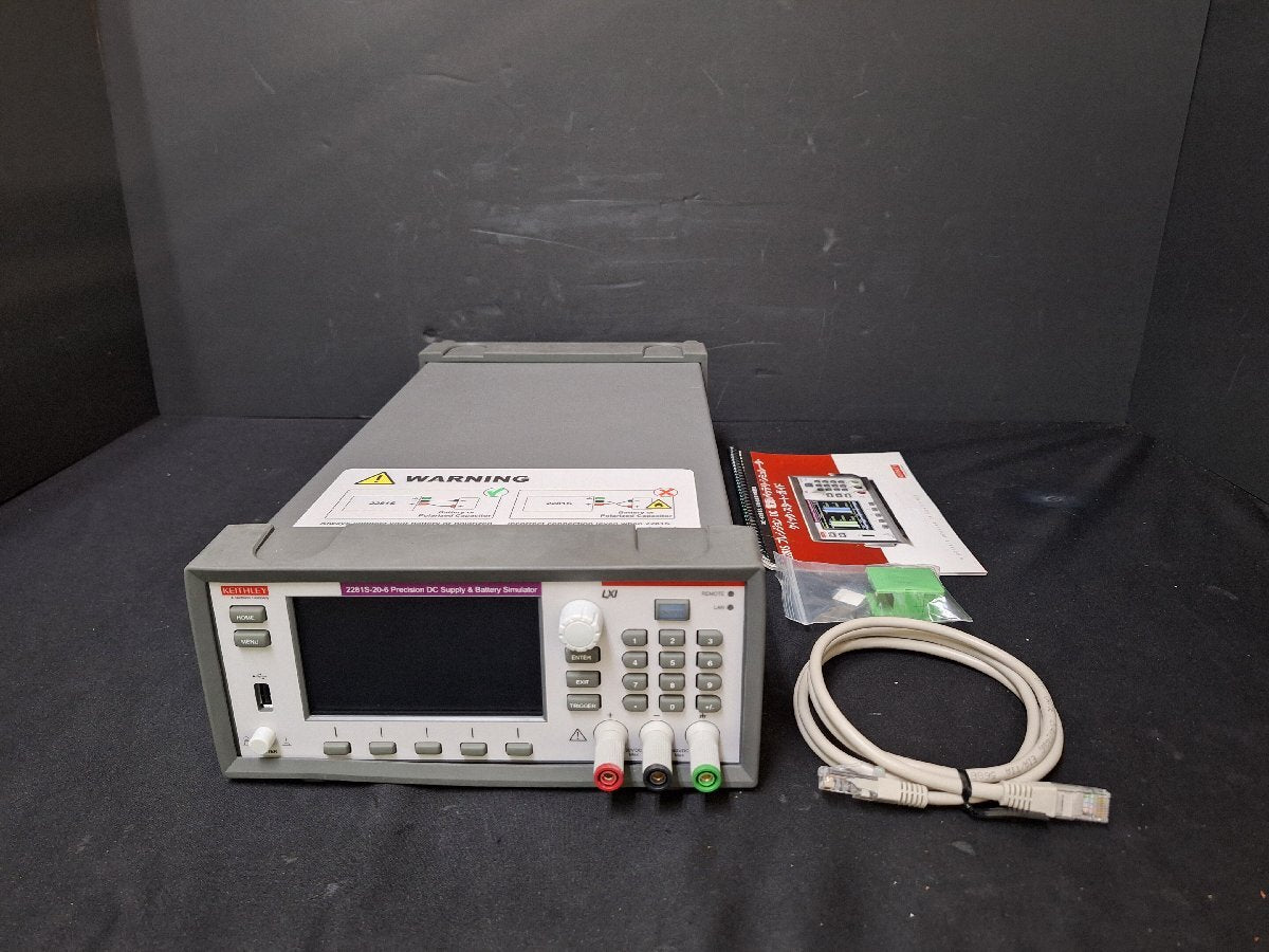 Keithley 2281S-20-6 Bench Power Supply Battery Simulator Precision DC Supply 20V 6A [s1191844704]
