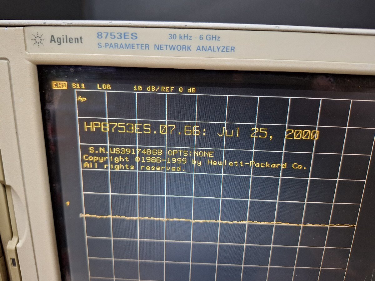 Agilent 8753ES S-parameter Network Analyzer 30kHz-6GHz [c1191952717]