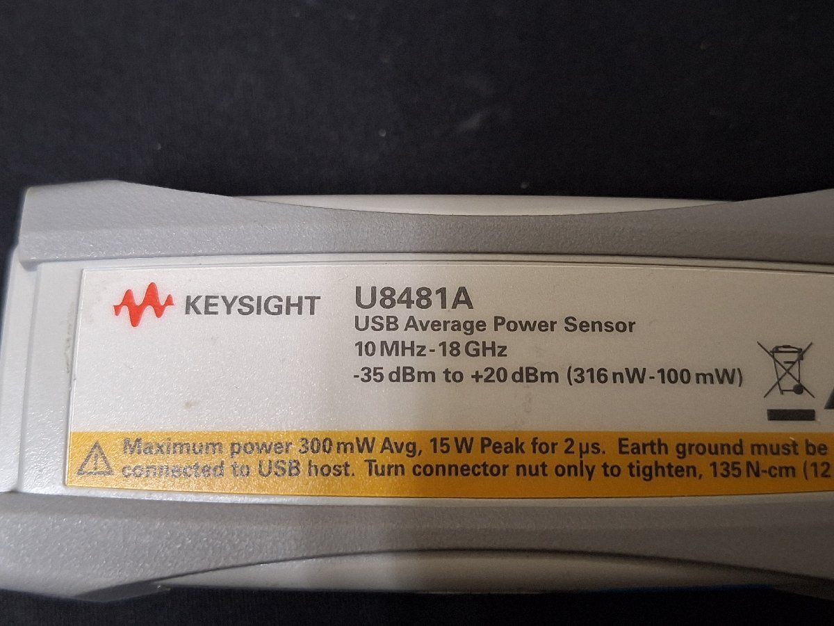 Keysight U8481A USB Average Power Sensor 10MHz-18GHz [d1191963187]