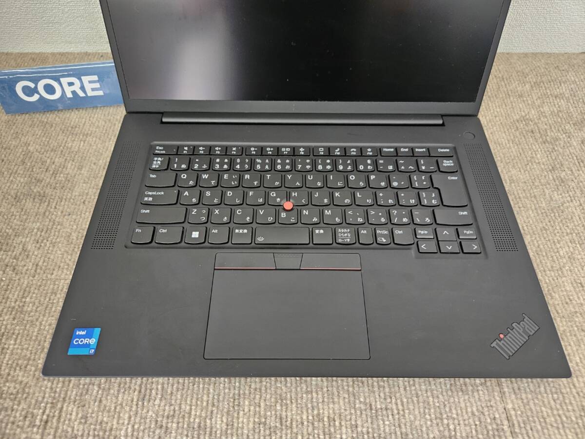 Lenovo ThinkPad P1 Gen4 Intel Core i7-11800H 16-inch Laptop 32GB RAM 512GB SSD NVIDIA RTX A2000 [h1192228518]