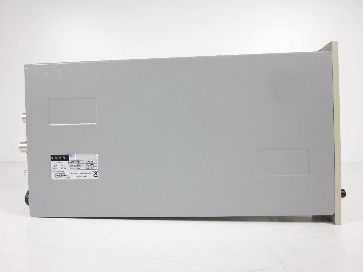 AG3103 Charge Amplifier Japan Avionics Noise Measuring Device Vibration Measuring Device Dust Measuring Device [x1192570112]