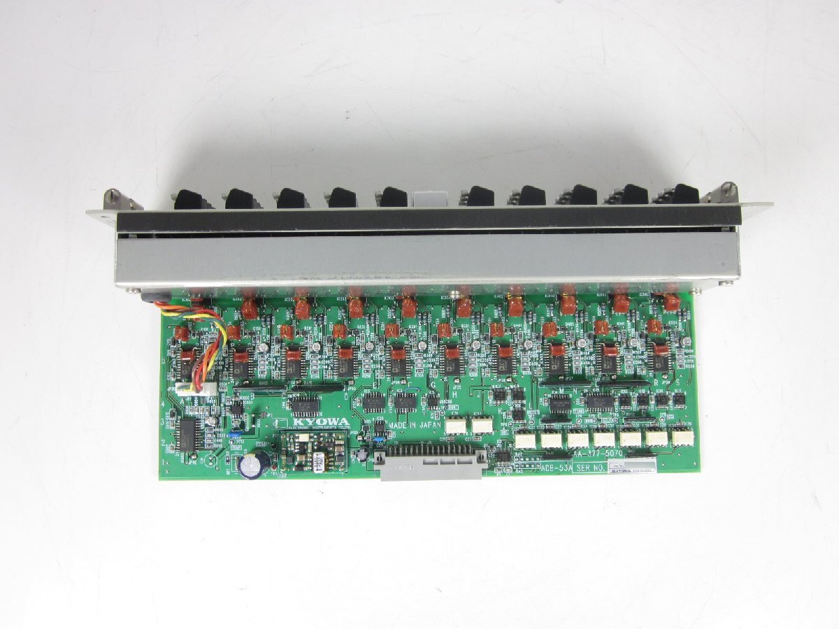 Kyowa Dengyo UST51B Thermocouple Unit UCAM550A 10ch K/T/E/J/R/N [t1192559934]