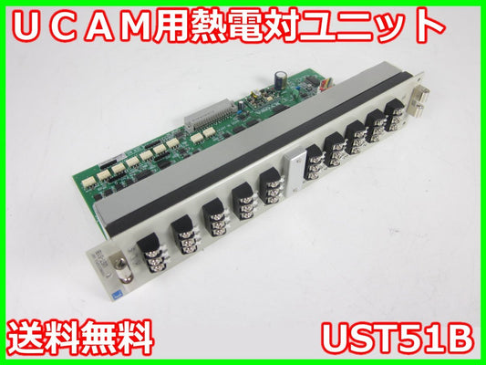 Kyowa Dengyo UST51B Thermocouple Unit UCAM550A 10ch K/T/E/J/R/N [b1192571296]