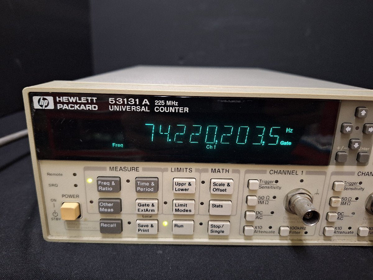 HP 53131A Universal Frequency Counter 225MHz [q1192586205]