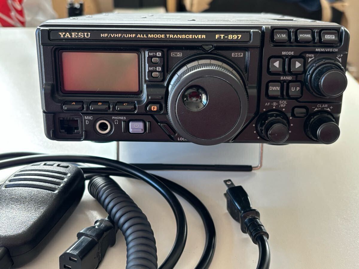Yaesu FT-897D Full Option 100W All Mode HF/V/U Transceiver [t1192633812]