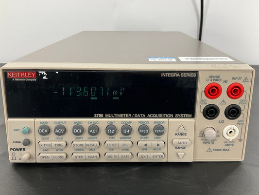 Keithley 2700 J-type DMM Data Recording Logging System [d1192700136]