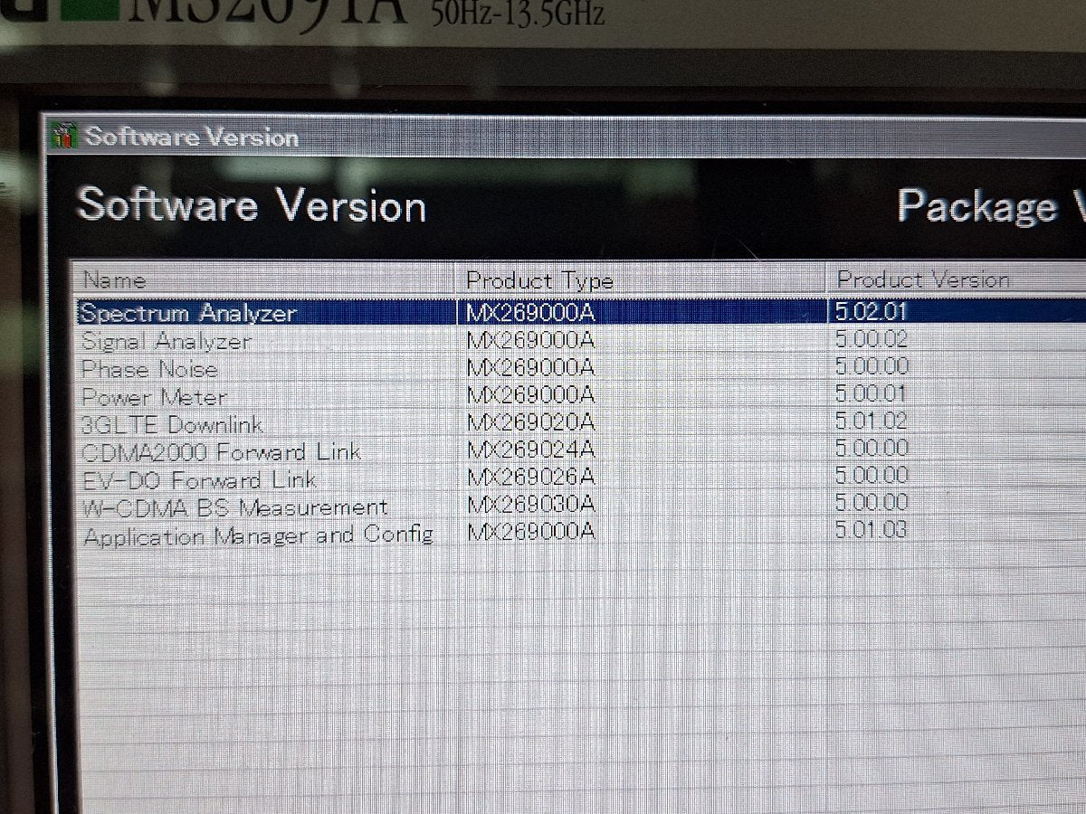 Anritsu MS2691A Signal Analyzer 50Hz-13.5GHz [q1192735051]