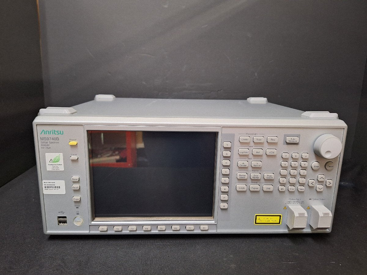 Anritsu MS9740B Optical Spectrum Analyzer Opt. 001 002 037 [f1192724554]