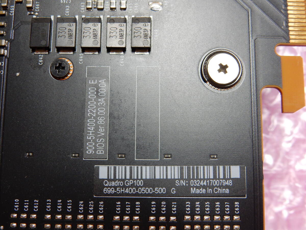 NVIDIA Quadro GP100 Graphics Card [k1192764948]