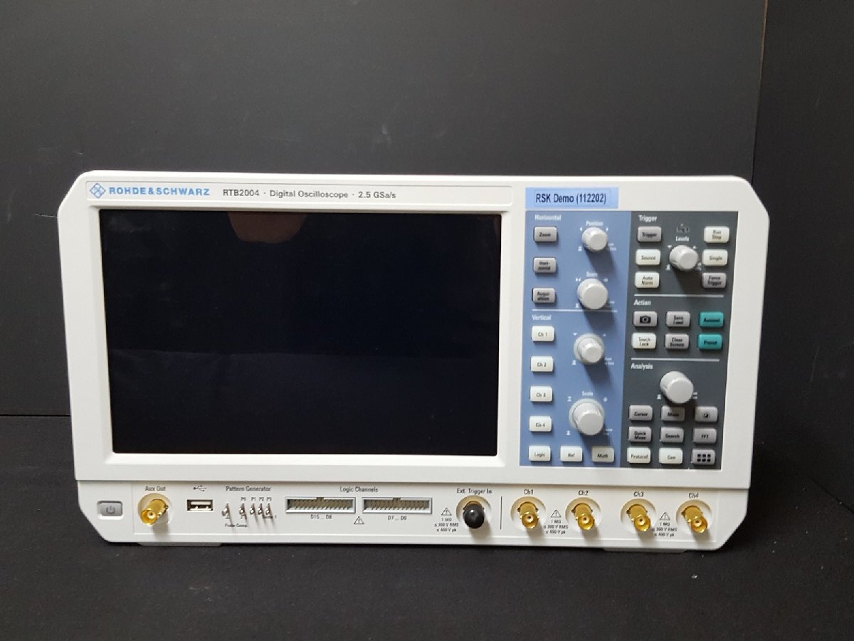 NBC R&S RTB2004 Digital Oscilloscope 4ch 300MHz Opt B243 [t1192845059]