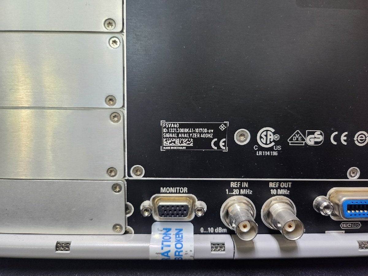 NBC R&S FSVA40 Signal Spectrum Analyzer 40GHz [v1192870951]