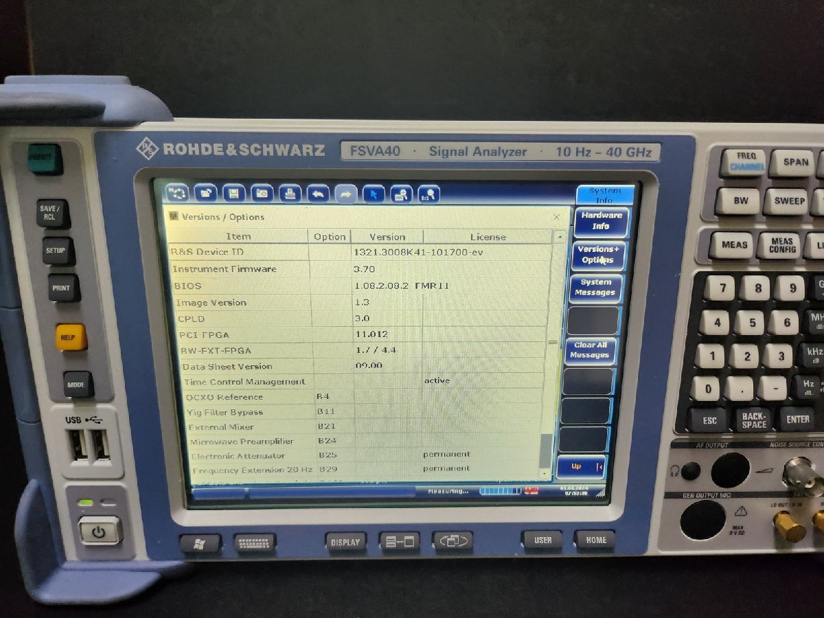 NBC R&S FSVA40 Signal Spectrum Analyzer 40GHz [v1192870951]