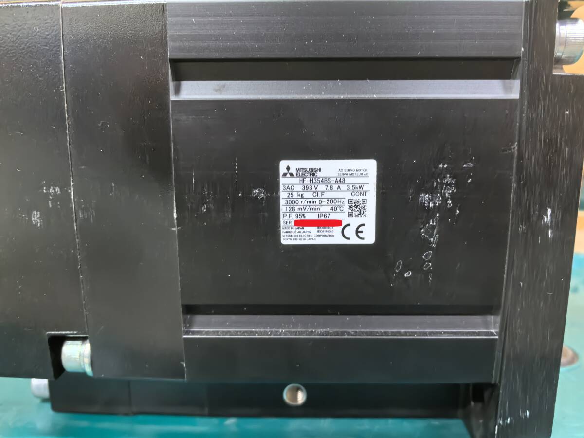 MITSUBISHI HF-H354BS-A48 AC SERVO MOTOR [j1192854586]