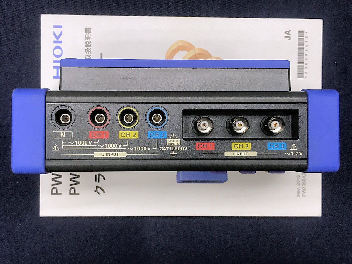 HIOKI PW3360-10 Clamp-on Power Logger Power Meter Voltmeter Ammeter [b1192873345]