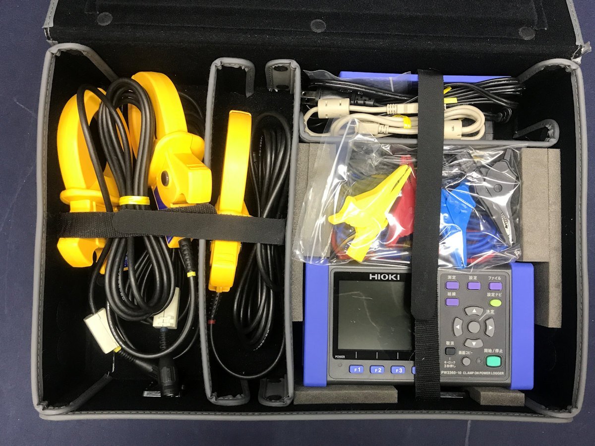 HIOKI PW3360-10 Clamp-on Power Logger Power Meter Voltmeter Ammeter [b1192873345]