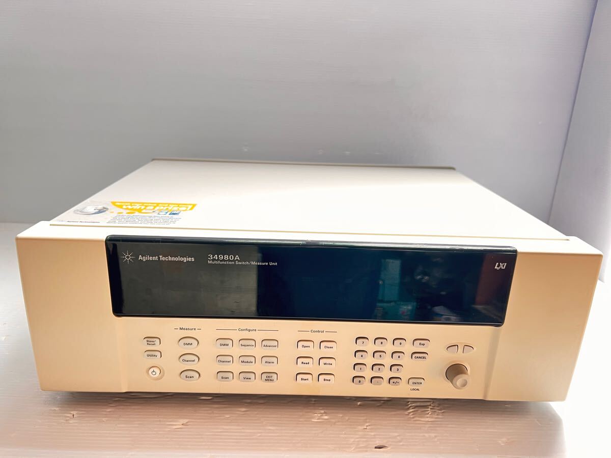 Agilent Technologies 34980A Multifunction Switch / Measure Unit (as-is) [w1193095347]
