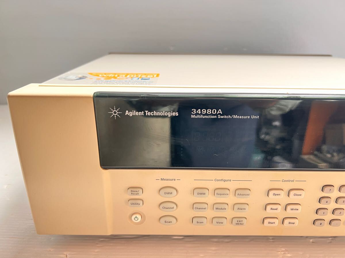 Agilent Technologies 34980A Multifunction Switch / Measure Unit (as-is) [w1193095347]