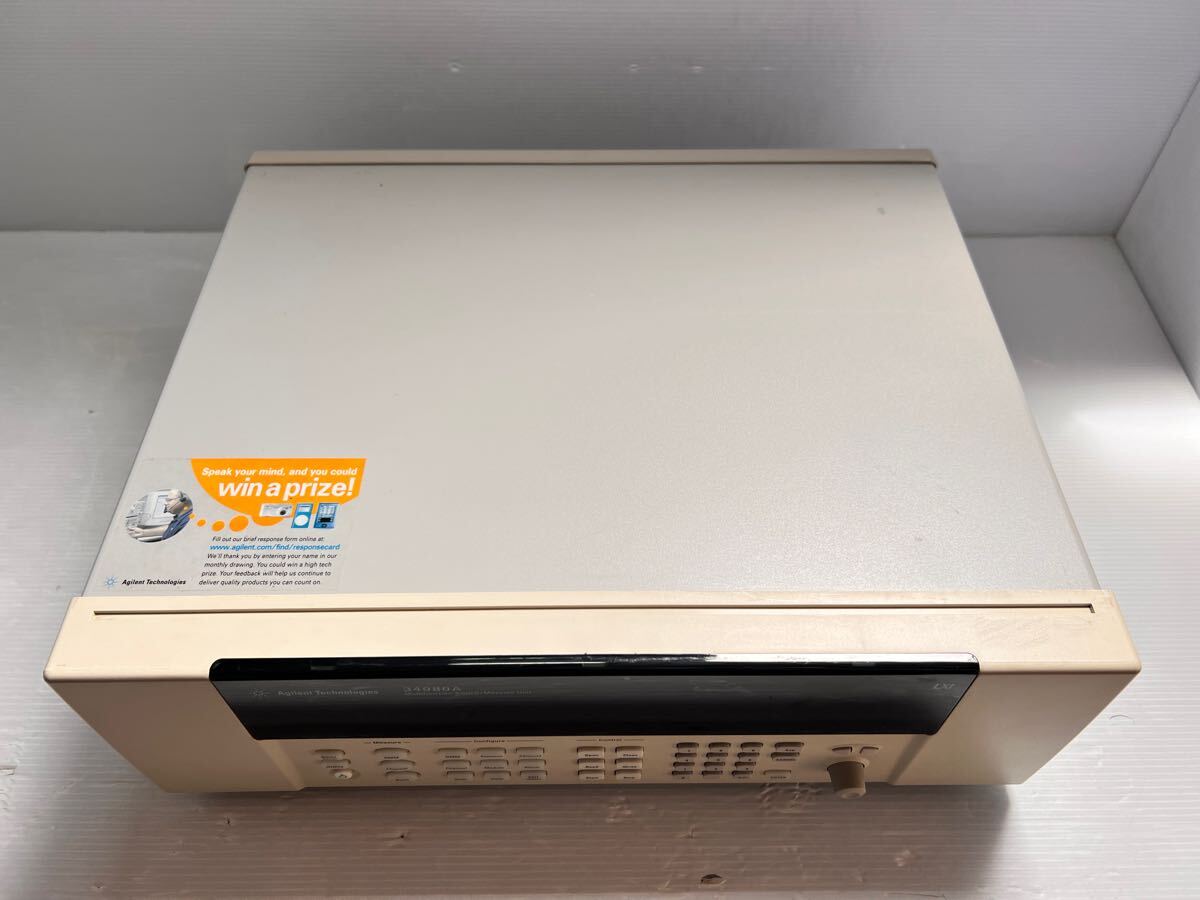 Agilent Technologies 34980A Multifunction Switch / Measure Unit (as-is) [w1193095347]